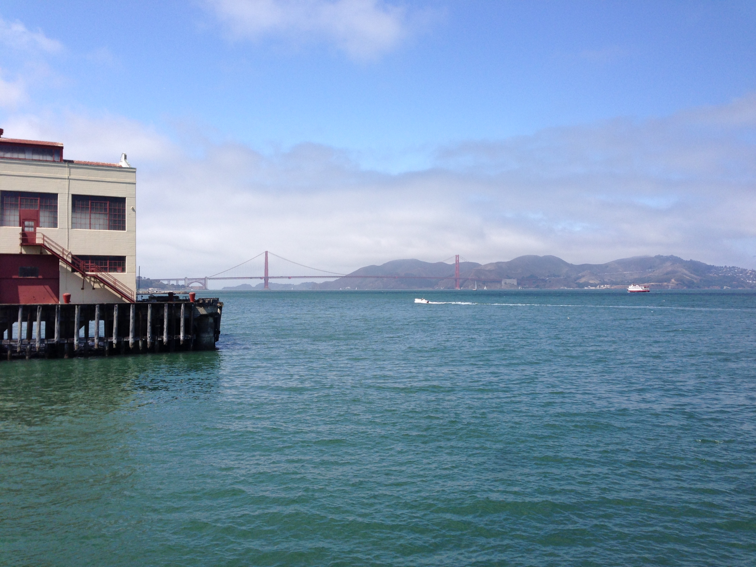 View from SOCAP’s waterfront venue at Fort Mason Center, San Francisco.