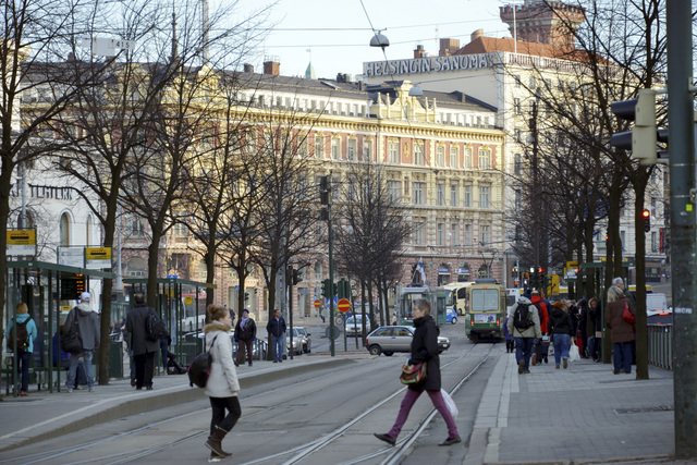 Kaupunkikuvaa Helsingistä