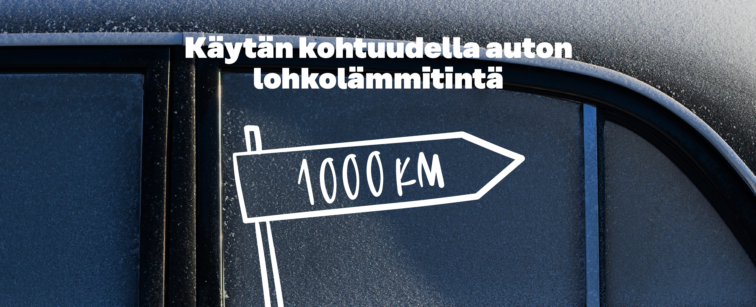 Käytän kohtuudella auton lohkolämmitintä