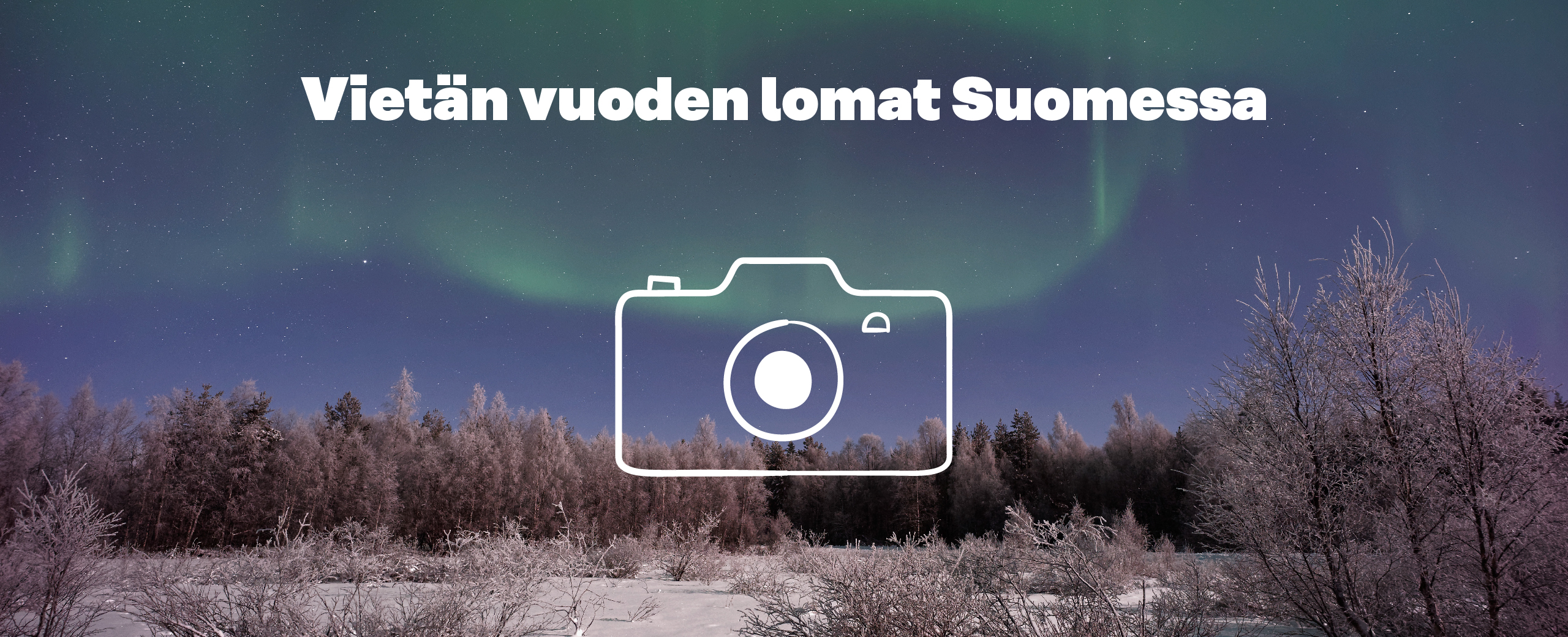 Vietän vuoden lomat Suomessa