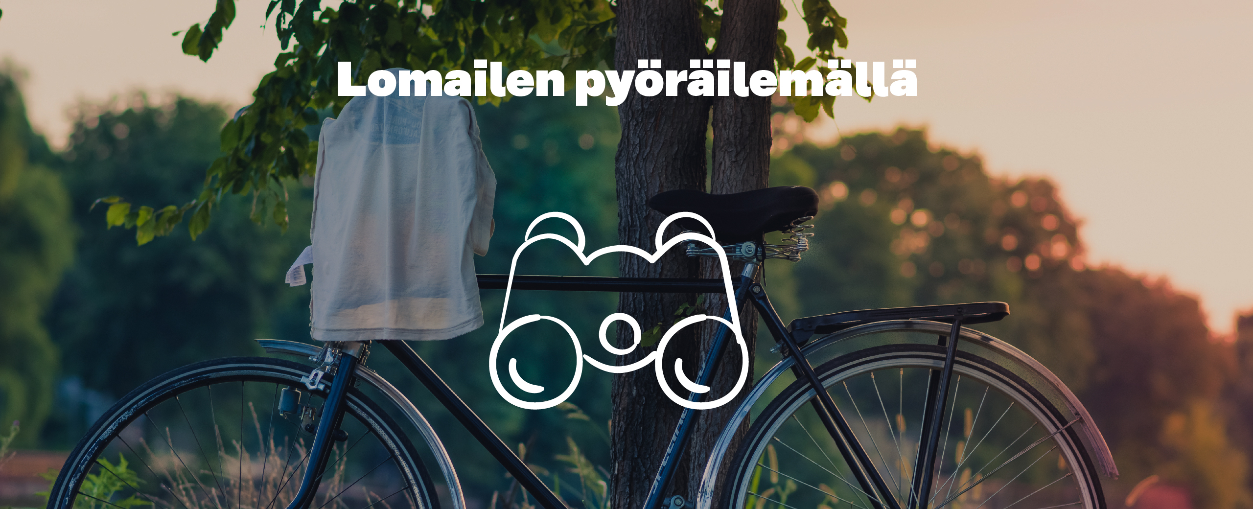 Lomailen pyöräilemällä