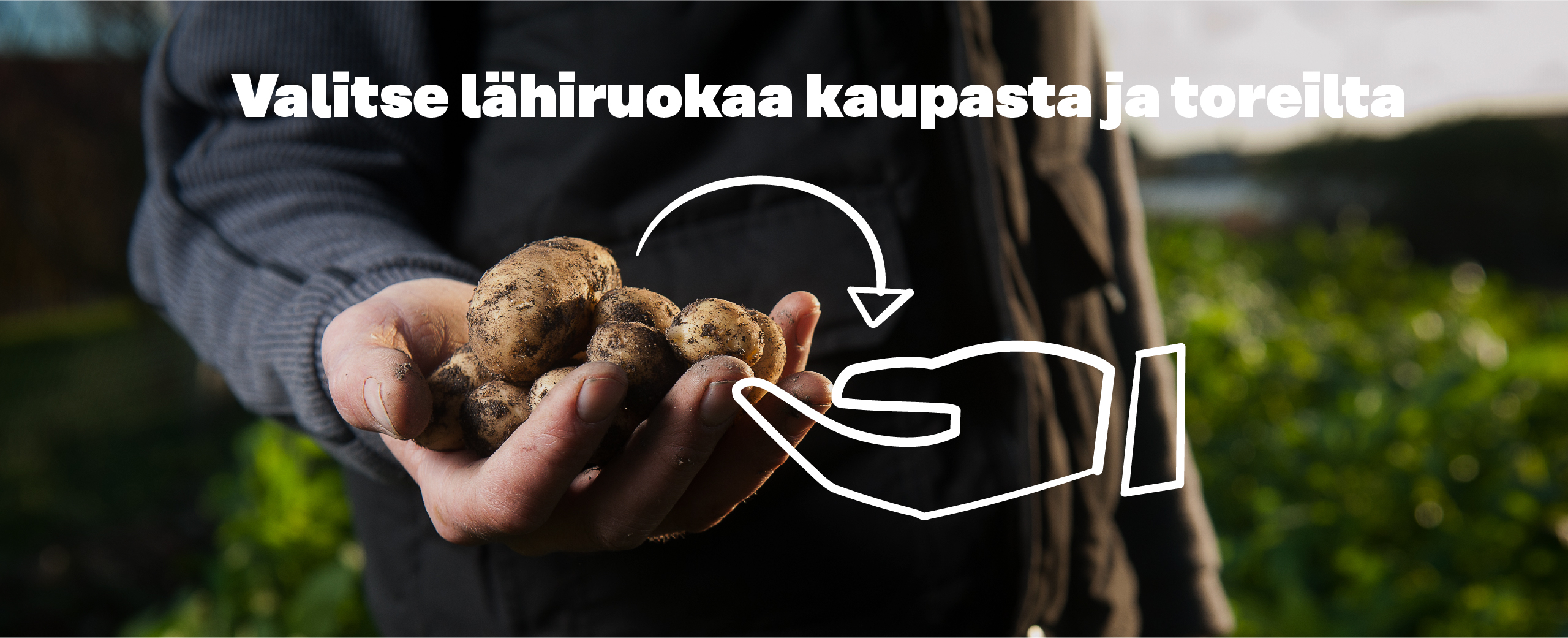 Valitse lähiruokaa kaupasta ja toreilta