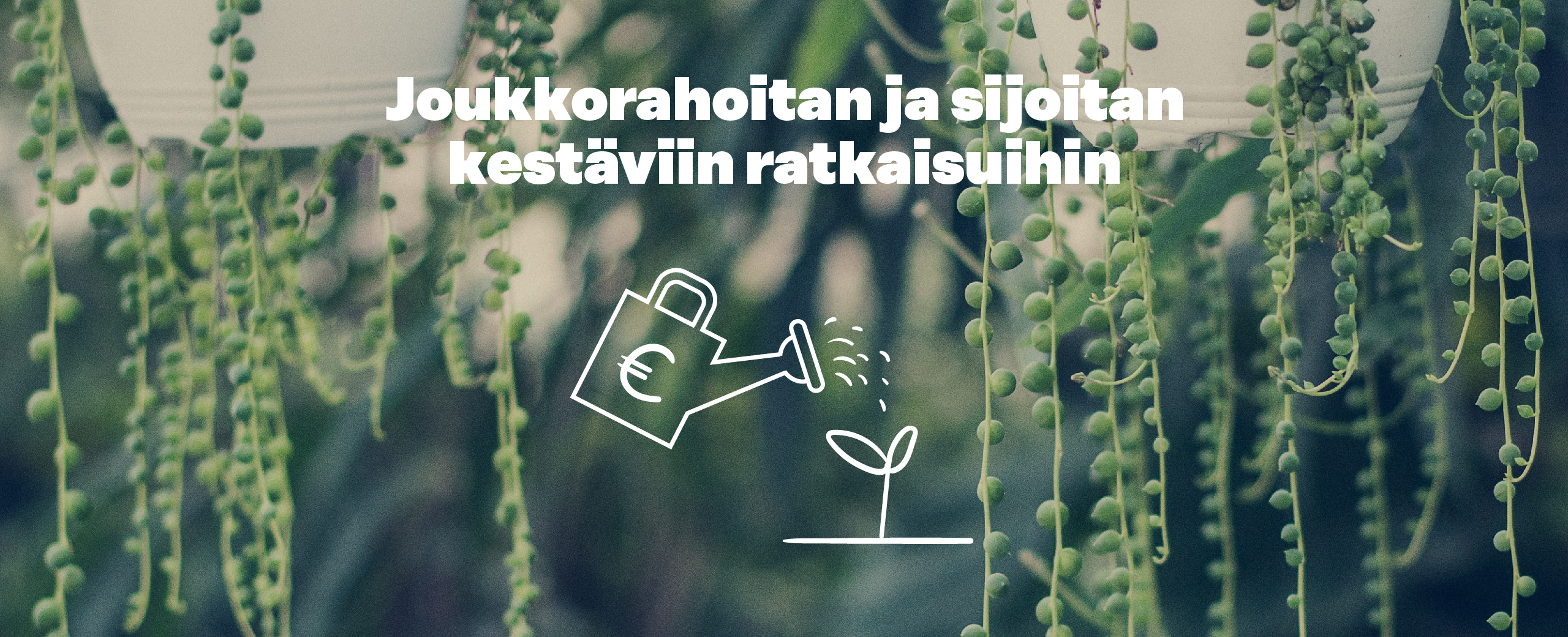 Joukkorahoitan ja sijoitan kestäviin ratkaisuihin