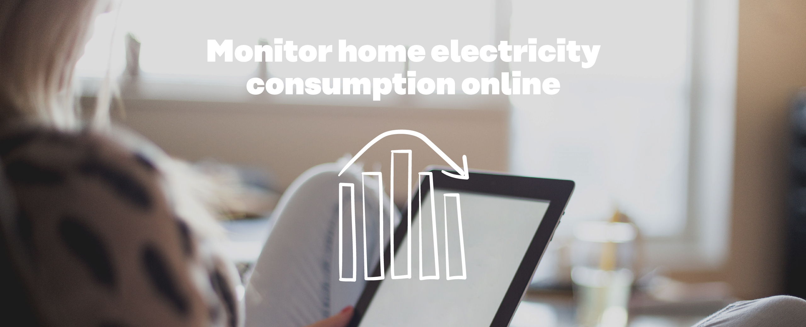 Monitor home electricity consumption online