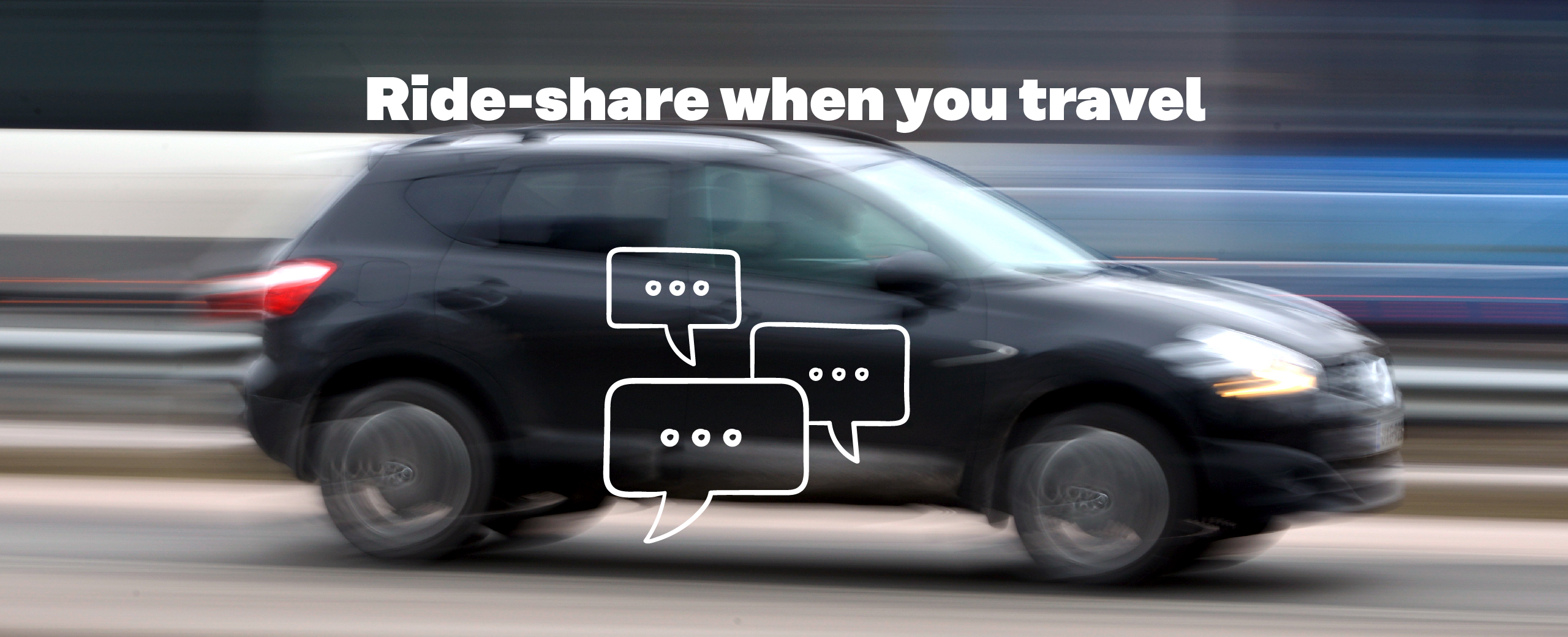 Ride-share when you travel