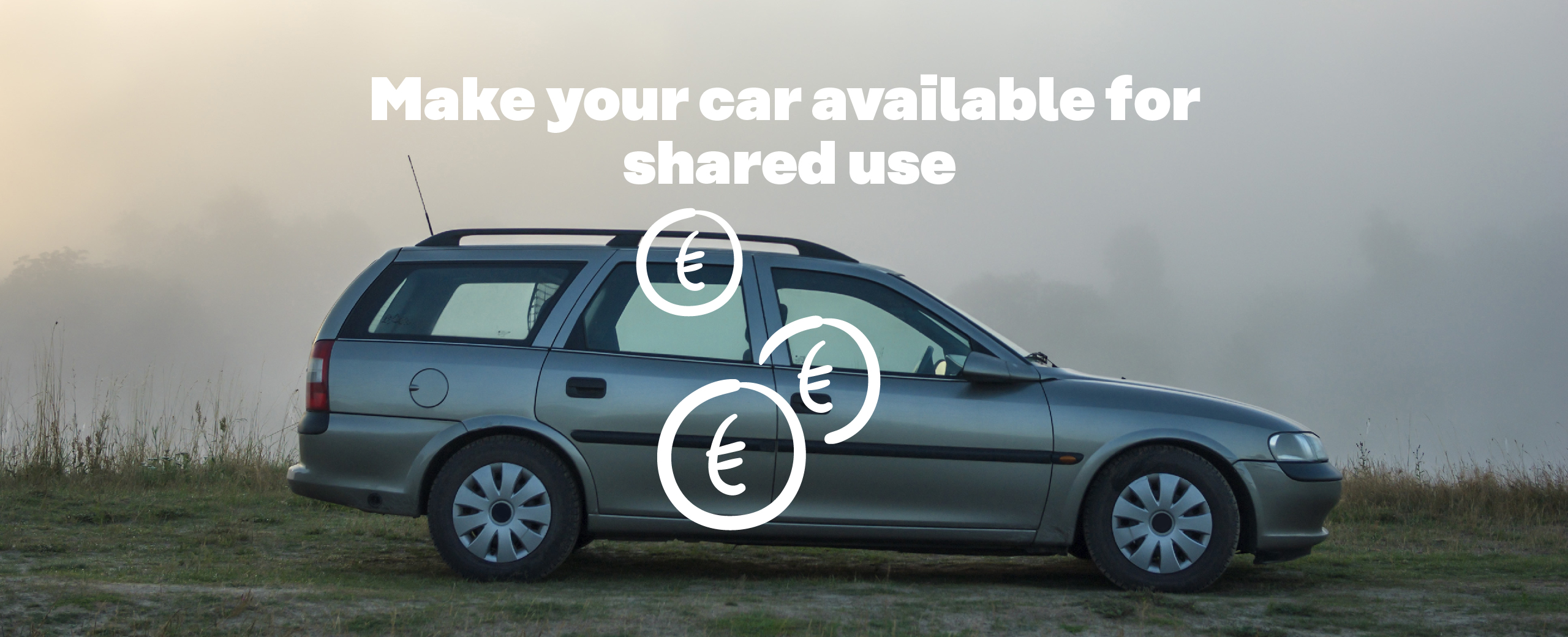 Make your car available for shared use