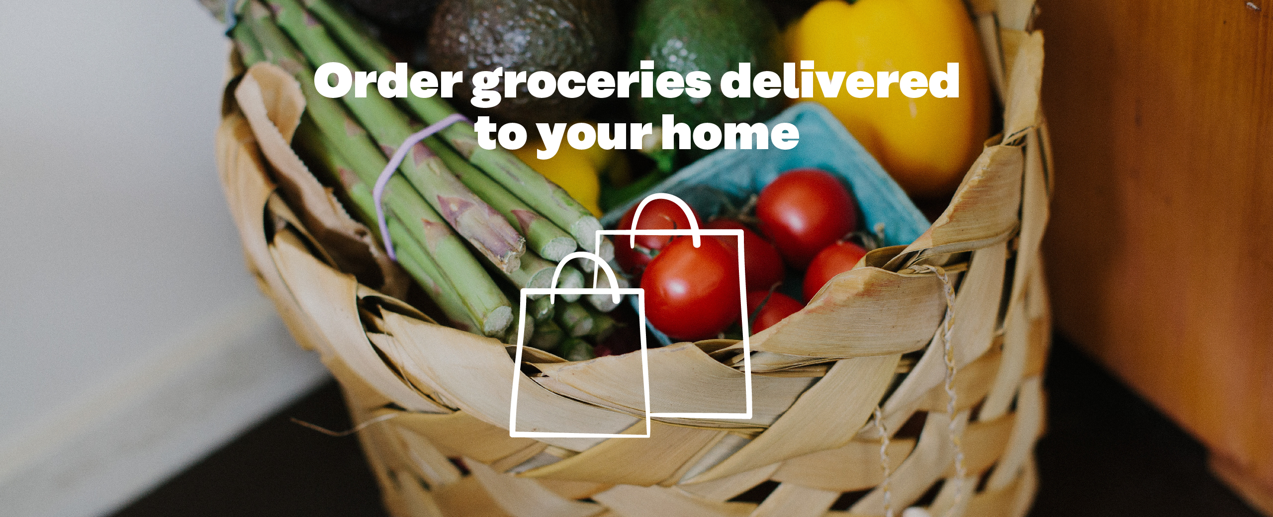 Order groceries delivered to your home