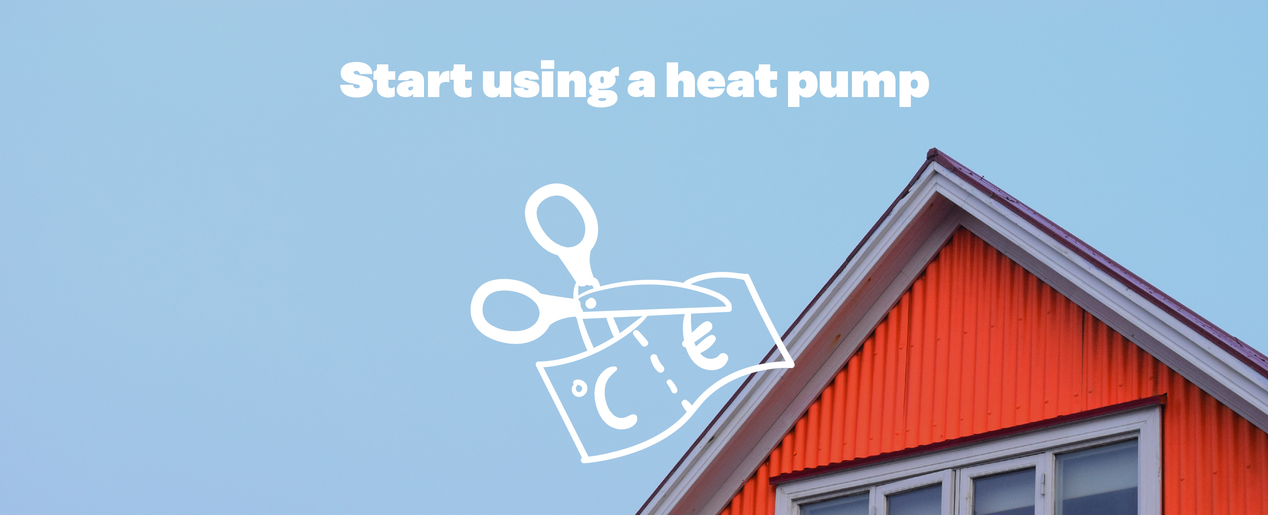 Start using a heat pump