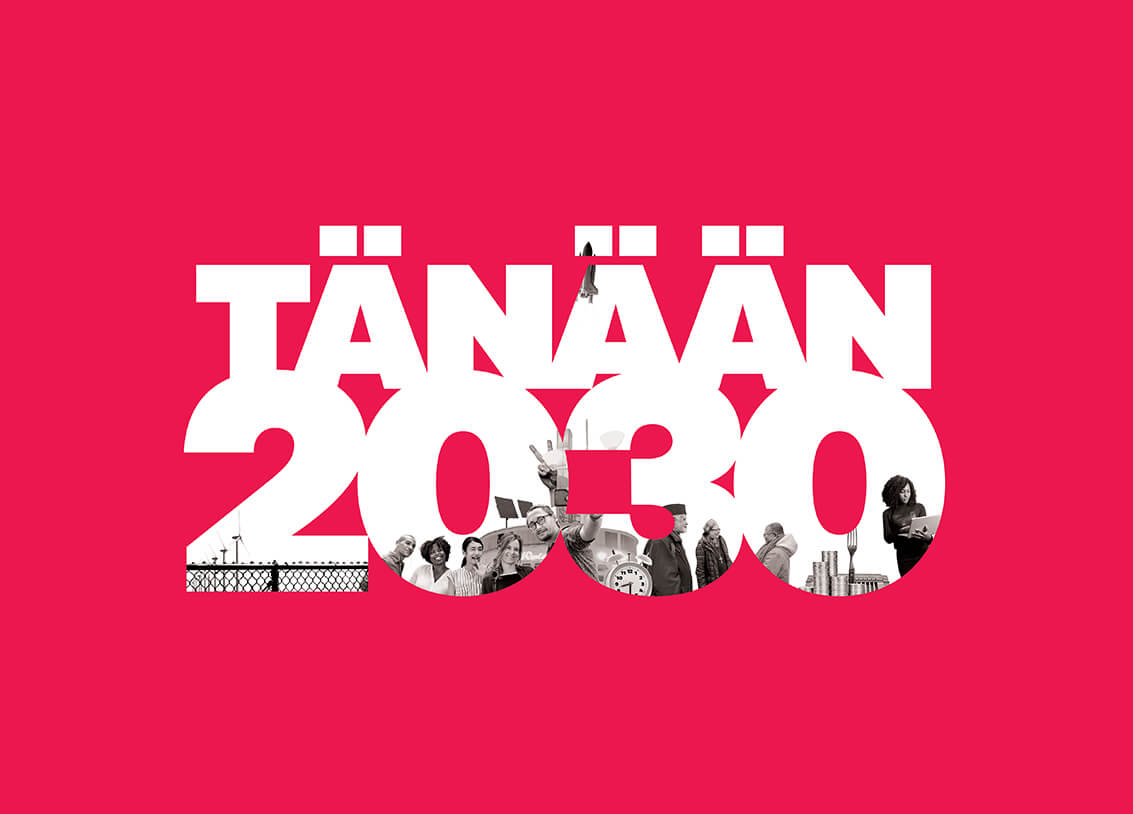 Tänään 2030 tekstinä